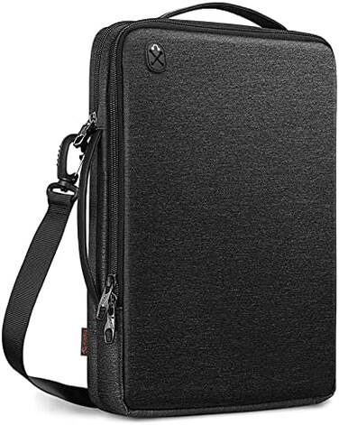 FINPAC Laptop Shoulder Bag for 13-16 inch Compatible with MacBook Air/Pro M3/M2/M1 2018-2024, Surface Laptop/Book.