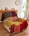 AIVIA Boho Throw Blanket, Colorful Chenille Jacquard Bohemian Chair Recliner Furniture Cover Aztec Hippie Throws Loveseat Sofa Blankets (60" x 75", Red Green Navy Yellow.