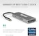 Plugable USB C Hub Multiport Adapter, 7-in-1 Hub Compatible with MacBook Pro, Windows, Chromebook, Dell XPS, Thunderbolt 3 and More (4K HDMI, 3 USB 3. 0, SDmicroSD Card Reader, 87W Charging.