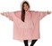 THE COMFY Unisex Kids Oversized MicrofiberSherpa Wearable Blanket, Great Gift for Any Occasion, Seen on Shark Tank, One Size Fits All Original.