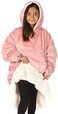 THE COMFY Unisex Kids Oversized MicrofiberSherpa Wearable Blanket, Great Gift for Any Occasion, Seen on Shark Tank, One Size Fits All Original.