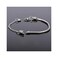 TGLS Women European Charm Bracelet Stainless Steel 7" Snake Chain Bracelet Fits Charms Bead.