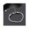 TGLS Women European Charm Bracelet Stainless Steel 7" Snake Chain Bracelet Fits Charms Bead.