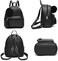 IHAYNER Mini Backpack Purse for Girls Teens Women Purses PU Leather Pom Backpack Shoulder Bag with Charm Tassel.