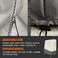 Aaaspark Indoor/Outdoor Premium Ping Pong Table Cover Waterproof Dustproof Sunscreen Heavy-Duty Folding Table Tennis Table Cover.