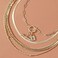 Chargances Gold Snake Bone Chain Necklace for Women Iced Out Lock Toggle Chain Choker Necklace Ladies Boho Jewelry Punk Cuban Link Chain.