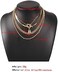 Chargances Gold Snake Bone Chain Necklace for Women Iced Out Lock Toggle Chain Choker Necklace Ladies Boho Jewelry Punk Cuban Link Chain.