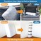 Storage Logic (King/Cal-KingFoam Mattress Vacuum Bag for Moving/ -Compress Mattress by 80%, Vacuum Seal Mattress Bag, LeakproofSealable Vacuum Bag for Mattress, Mattress Bag Includes Straps.