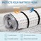 Storage Logic (King/Cal-KingFoam Mattress Vacuum Bag for Moving/ -Compress Mattress by 80%, Vacuum Seal Mattress Bag, LeakproofSealable Vacuum Bag for Mattress, Mattress Bag Includes Straps.