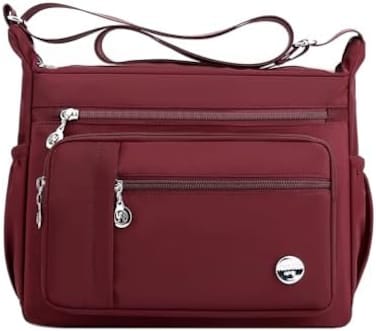 MINTEGRA Women Shoulder Handbag Roomy Multiple Pockets Bag Ladies Crossbody Purse Fashion Tote Top Handle Satchel.