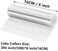 Cyimi Cake Collars 6 x 394inch, Transparent Cake Rolls, Acetate Rolls Cake Collar Clear Strips, Mousse Collars for Chocolate Mousse Baking Cake Decorating, Stickers Included.