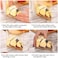 Cyimi Cake Collars 6 x 394inch, Transparent Cake Rolls, Acetate Rolls Cake Collar Clear Strips, Mousse Collars for Chocolate Mousse Baking Cake Decorating, Stickers Included.