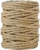 Tenn Well 5mm Jute Rope, 100 Feet 4Ply Twisted Heavy Duty and Thick Twine Rope for Gardening, Crafting, Bundling, Cat Scratching Post, Home Decor, Christmas Decorations.
