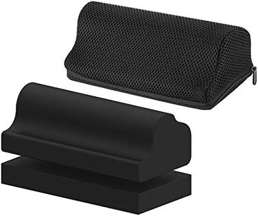 StrongTek Neck Stretcher Cervical Traction Device for Head, Shoulder, and Spine Alignment, Cushioned Chiropractic Pillow for TMJ Pain Relief, Stretching, and Physical Therapy.