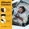 KORE AVIATION P1 General Aviation Headset for PilotsMono, Passive Noise Reduction, Noise Canceling Microphone, Acoustic Ear Cup, AUX Port, GA Dual Plug with Headset Bag (2 Items.