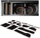CupHolderHero fits Subaru Crosstrek 2013-2017 and Subaru Impreza 2012-2016 Accessories Premium Custom Interior Non-Slip Anti Dust Cup Holder Inserts, Center Console Liner Mats 22pc Set (Orange Trim.