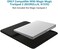 HONKID Wrist Rest for Magic Trackpad 2(MJ2R2LL/A, A1535, Wrist Rest Relieve PainFatigue, Black.