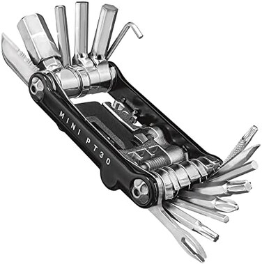Topeak Mini PT30 Multi-Tool Black, One Size.