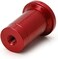 iJDMTOY Sports Red Billet Aluminum Handbrake Spin Turn Knob Button Compatible With 2013-2016 Scion FR-S, 2017-up Toyota 86, 2013-up BRZ.