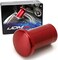 iJDMTOY Sports Red Billet Aluminum Handbrake Spin Turn Knob Button Compatible With 2013-2016 Scion FR-S, 2017-up Toyota 86, 2013-up BRZ.