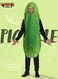 Spooktacular Creations Halloween Pickle Costume Adult, Unisex Food Costume, Funny Costume for Men, Fruit Jumpsuit for Cosplay, Green, M.