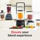 Blendtec FourSide Jar (75 oz, Blender Jar, Commercial Grade, Hard Lid, BPA Free, Blue.