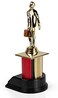 Surreal Entertainment The Office Dundie Award Replica With 6 Interchangeable Plates8 Inches Tall.