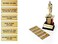 Surreal Entertainment The Office Dundie Award Replica With 6 Interchangeable Plates8 Inches Tall.