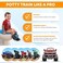 CRADLE PLUS PREGNANCY BABY &amp; TODDLERS Potty Training Seat Magic StickerMonster Truck Potty Training Toilet Color Changing Sticker5 Pack Toilet targets for potty training boysUse with or Without Potty