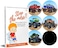 CRADLE PLUS PREGNANCY BABY &amp; TODDLERS Potty Training Seat Magic StickerMonster Truck Potty Training Toilet Color Changing Sticker5 Pack Toilet targets for potty training boysUse with or Without Potty