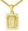 JSJOY Gold Initial Necklaces for Women Gold Letter Necklaces 26 Capital A-Z, Letter Pendant Necklaces for Women,Gold Number Necklace for Men Boys Football/Soccer.