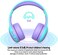 gorsun (Purple- Bluetooth Kids Headphones with Microphone,Children's Wireless Headsets with 85dB Volume Limited Hearing Protection,Foldable Adjustable Stereo Over-Ear Headphones for Boys and Girls.