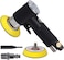 YELWAY 2" and 3" Random Orbital Air Mini Sander, Pneumatic Sander for auto sanding tools, 15,000 RPM Air angle sander, Pneumatic angle sander,Dual Action Polisher.