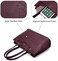 LOVEVOOK Laptop Bag for Women 15. 6 Inch Tote Bags Waterproof Leather Briefcase Computer Women Business Office Work Bag.