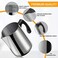 BBAXI (pot- Candle Making Pouring Pot, 950ml Double Boiler Wax Melting Pot, 304 Stainless Steel Candle Making Pitcher with Heat-Resistant Handle and Dripless Pouring Spout Design.