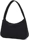 YIKOEE Small Nylon Shoulder Bags for Women Elegant Feminine Mini Handbags with Zipper Closure.