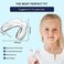 EastermCare Kids Mouth Guards for Teeth Grinding, Pack of 4 Bite GuardsDental Guard Case, Eliminate Clenching Bruxism, Teeth Whitening TraySports, Child Moldable Bite Guards(5-10 years old kids.