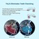 EastermCare Kids Mouth Guards for Teeth Grinding, Pack of 4 Bite GuardsDental Guard Case, Eliminate Clenching Bruxism, Teeth Whitening TraySports, Child Moldable Bite Guards(5-10 years old kids.