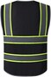 LOHASPRO Safety Vest High Visibility - Mesh Reflective Vest with PocketsZipper for Men Women,ANSI/ISEA Standard.