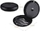 ZIZNBA 2 Pack Retainer Cases, Solid Orthodontic Retainer Cases-Black.