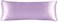 BEDELITE Satin Body Pillow Cover, Super Soft and Cooling Body Pillow Pillowcase for Hair and Skin, Breathable Silky Full Long Pillowcase Cover(20"x54", Lavender.