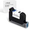 v4ink Original Solvent Fast Dry Ink Cartridge BT-2585P Compatible for BENTSAI Handheld Inkjet Printer BT-HH6105B2 BT-HH6105B3 (White, 1-Pack.
