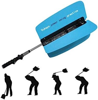 Vukayo Golf Power Resistance Trainer,Golf Swing Training aid Fan for Golf Power Swing.
