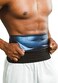 Sweat Shaper Premium Waist Trimmer for Men, Waist Trainer Sauna Belt, Neoprene-Free Waist Cincher, Sauna Slimming Belt.