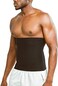 Sweat Shaper Premium Waist Trimmer for Men, Waist Trainer Sauna Belt, Neoprene-Free Waist Cincher, Sauna Slimming Belt.