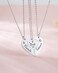 HOFOYA Sisters Best Friends Forever BFF Matching Necklace Set for 2 3 4,Mom Daughter Necklaces,Friendship Necklace,Christmas Birthday Gift for Teen Boys Girls BFF Sister.