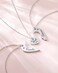 HOFOYA Sisters Best Friends Forever BFF Matching Necklace Set for 2 3 4,Mom Daughter Necklaces,Friendship Necklace,Christmas Birthday Gift for Teen Boys Girls BFF Sister.
