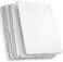 Wanderings Handmade White Deckle Edge Blank Paper - 4x6 Inch Package of 50 - Mixed Media Loose Leaf Paper for Postcards, Invitations, Crafts and Announcements - Thick 130 GSM.