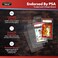 Cardboard Gold PSA Graded Card Sleeves - Perfect Fit Resealable Sleeves for PSA Graded Baseball, Football, Gaming, Sports Cards - PSA Slab Sleeves Protector, Acid Free Card Slabs, 50 Count Pack.