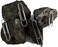 The Geode Mine Naturally Magnetic Lodestone 4 Pieces - Includes Velvet Storage Bag.